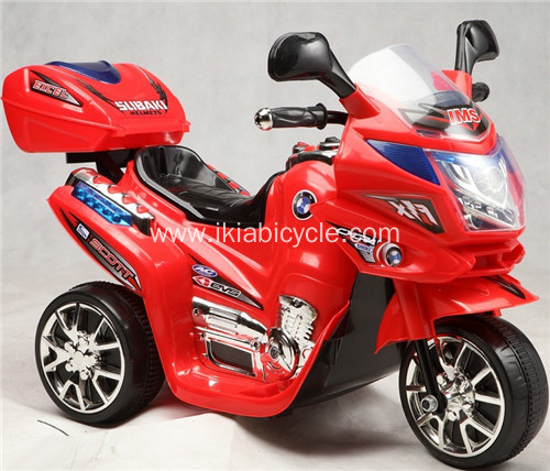 Motosikletdə körpə elektrikli gəzinti